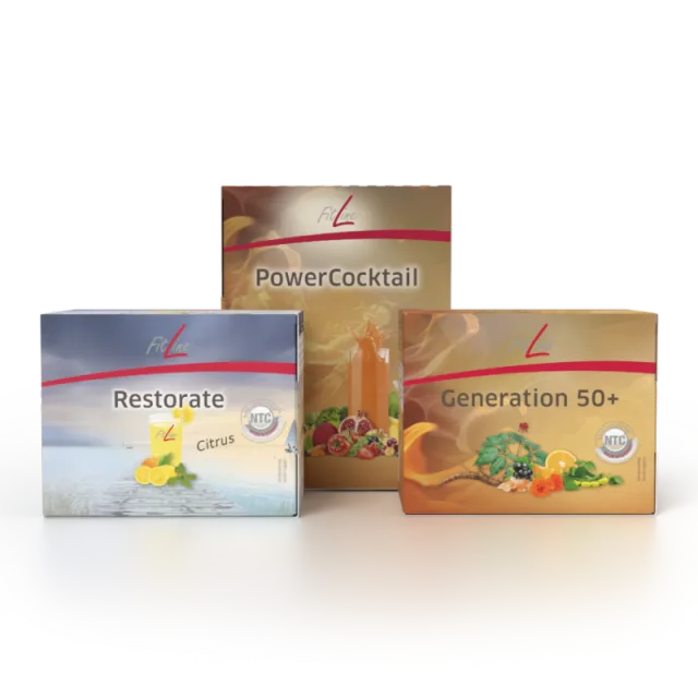 Оптимальный набор 50+ (PowerCocktail, Restorate, Generation 50+)