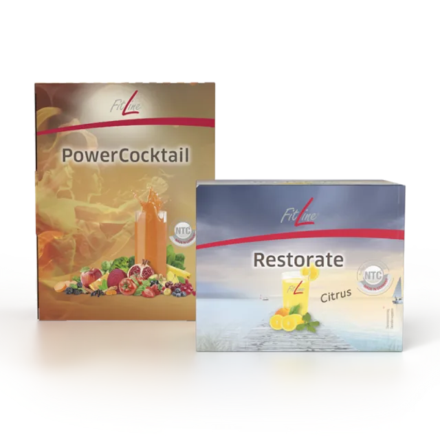Оптимальный набор (PowerCocktail & Restorate Citrus)