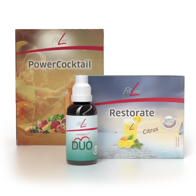 Optimal-Set (PowerCocktail + Restorate Citrus + microsolve Heart Duo)