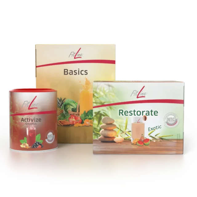 Оптимальный набор (Basics + Restorate Exotic + Activize Oxyplus)